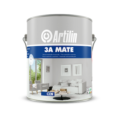 tinta CIN 3A Mate Anti-ácaros e Anti-insetos
