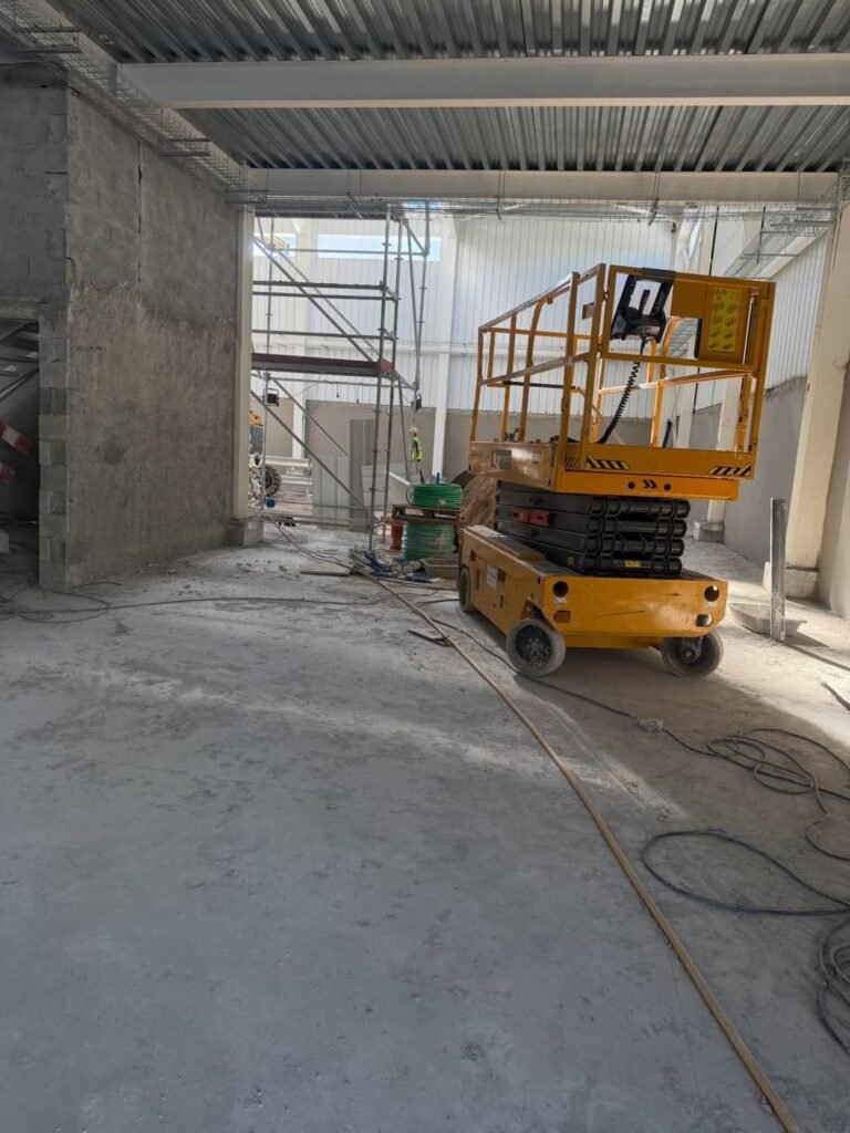 Pintura Agreste participa na construção do novo edifício de tratamentos eletrolíticos da OGMA, em Alverca